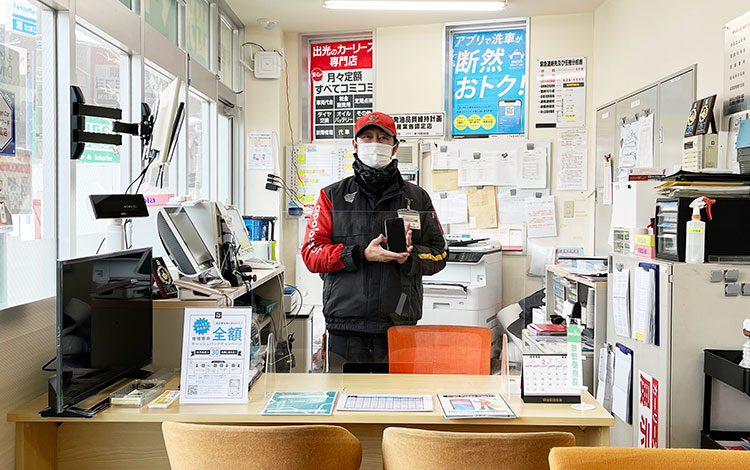 アイサポ秋田卸町店 店内