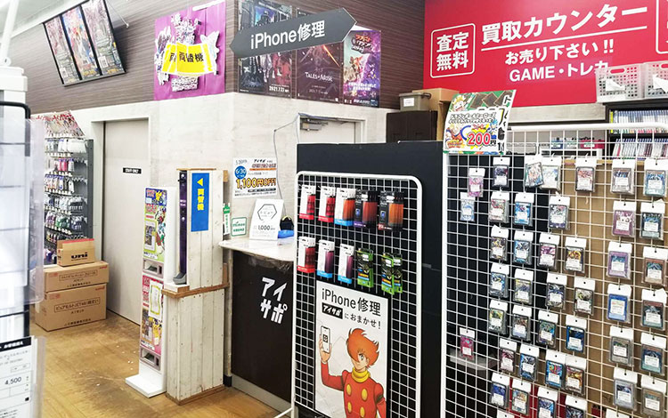 アイサポ大泉店 店内