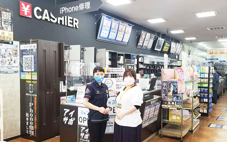 アイサポ小山城南店 店内